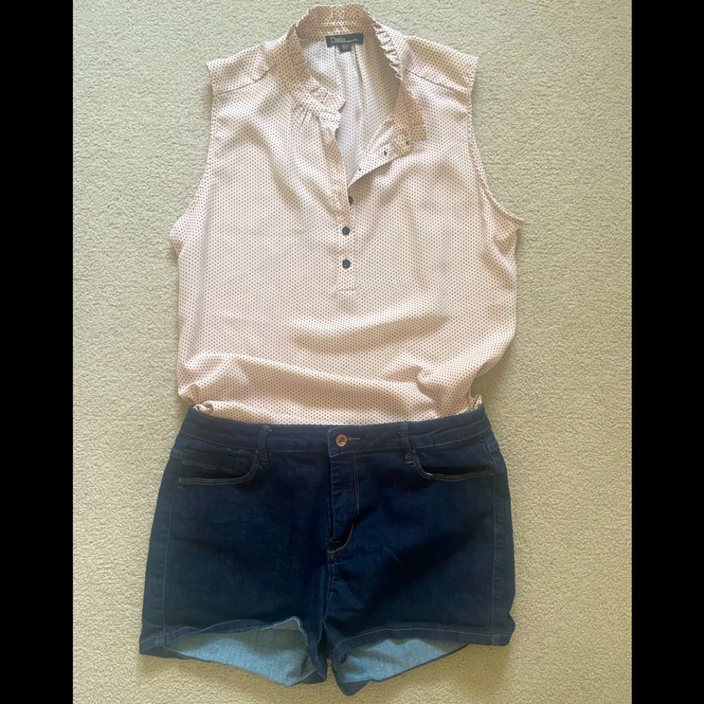 🌾 Dalia sleeveless blouse